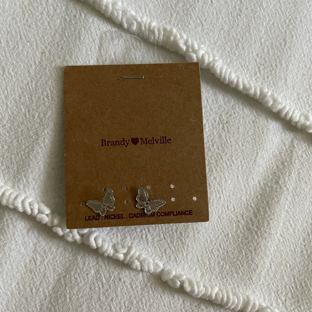 Brandy Melville Butterfly Earings